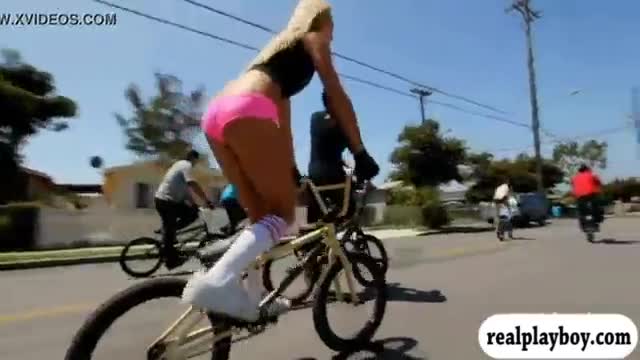 Hot babes deep sea fishing and biking